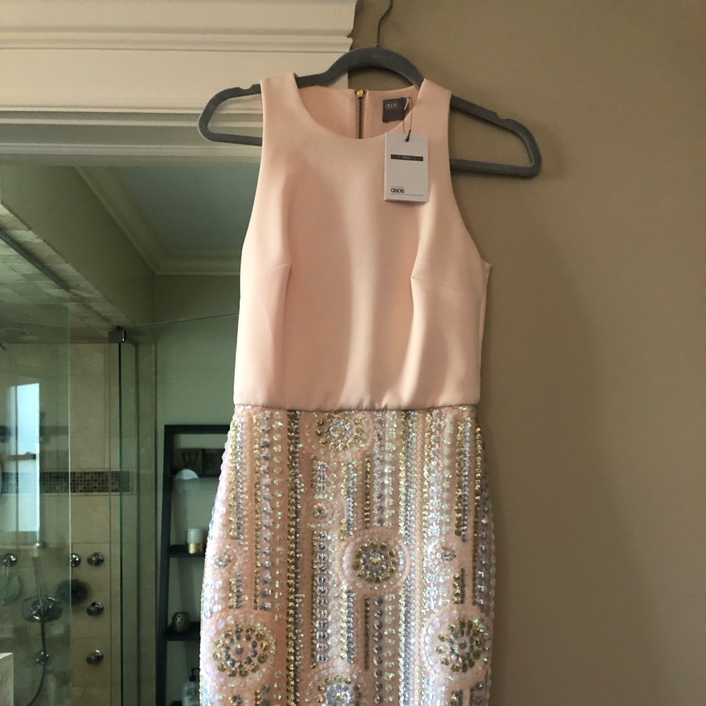 Pink sequin dress - new with tags!